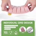 Moule Silicone En Forme De Cœur Cerveau Humain 3D - Pour Chocolat, Savon, Résine - 16.3x12.9cm