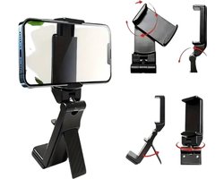 Telefoonhouder – Vliegtuig – Trein – Tafel – 360 graden draaibaar – Universeel – Reizen – Telefoonstandaard bureau - Telefoon statief