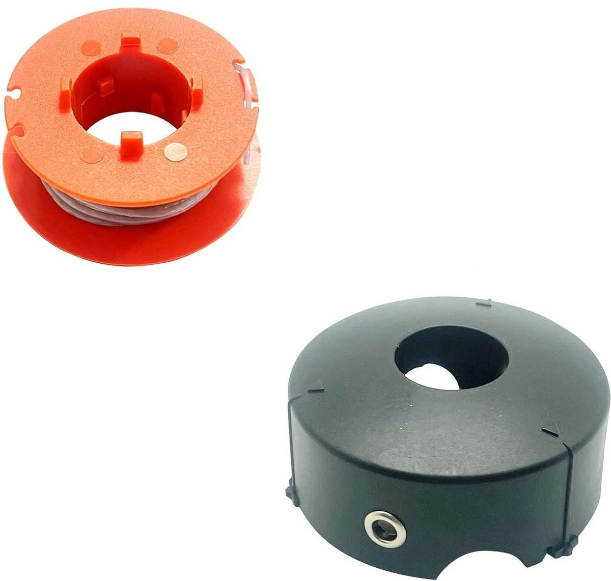 Grastrimmerspoel Geschikt voor Bosch, automatische spoellijn voor ART 23 26 30 Combitrim Easytrim grastrimmer, 8 m, (1 spoelen + 1 dop)