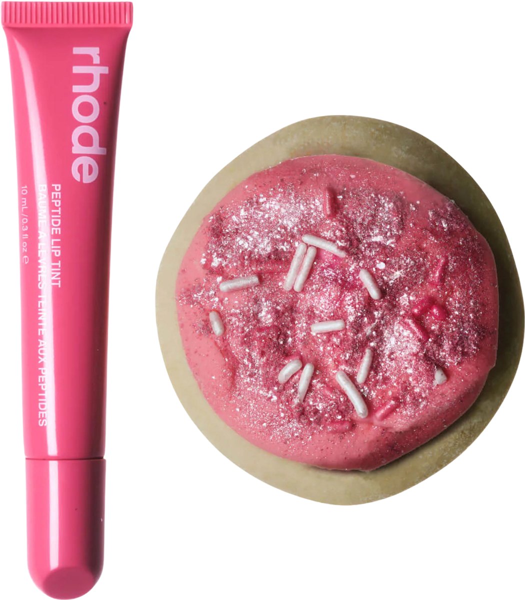 Rhode Peptide Lip Treatment - Sugar Cookie - Hot Pink Gloss | bol