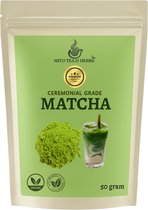 Ceremoniële Matcha thee - Ceremonial Grade A6 - 50 gram - Rijk aan Antioxidanten - Matcha Poeder - Matcha thee - Hoge Kwaliteit - Matcha Latte - ECO verpakking