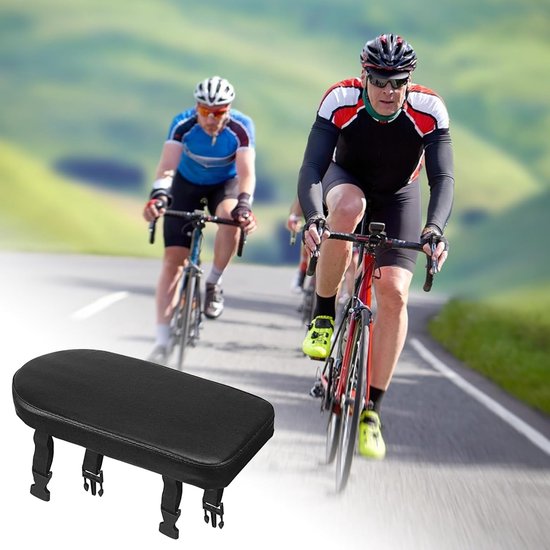 Bagagedrager Kussen - 32x15x5 CM - Fietsstoeltje Achterzitje - Fietskussen Achter - Stoelen Voor Mountainbikes - Dikker Zitvlak - Comfortabel Bagagedrager Kussen - Kussen Voor Een Fietsbagager - Voor Elektrische Fiets/ Fietsen/Elektrische Scooter van Merkloos — afbeelding 5