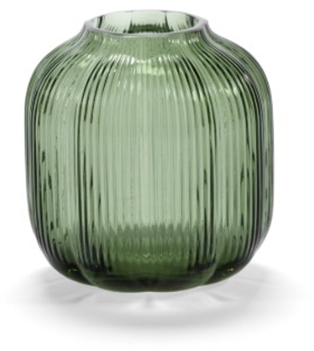 Serax Glass vases by Serax Vaas 01 S Groen 10.5 x 11 cm