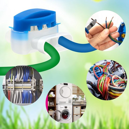 Gel connector - 20 stuks - kabelverbinder - Geschikt Voor Gardena Husqvarna en alle robot maaiers - draadverbinder voor robotmaaier - waterdichte kabelklemmen - begrenzingsdraad - model 314 van Merkloos	 — afbeelding 2
