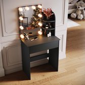 Ensemble de coiffeuse Sonoma gris 86,5x35x136 cm - Table De Maquillage - Coiffeuse - Meuble