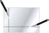Miroir Auto-Adhésif Multifonctionnel Proplus L 25,5 X 18 Cm