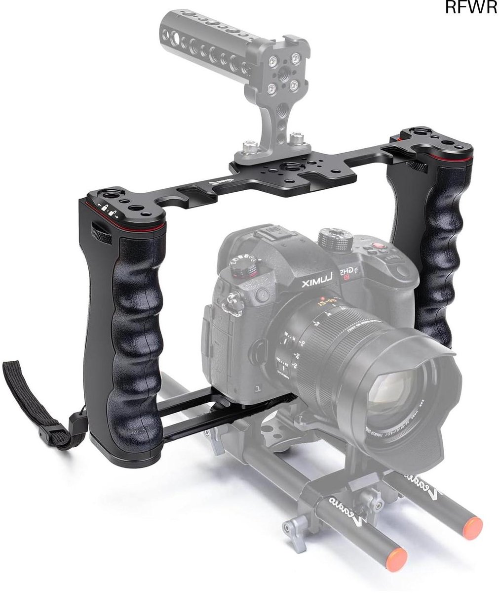 RFWR® Camera Video Rig Cage voor Filmmaking en Videoproductie