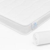 Topmatras 3D - PREMIUM VENTILEREND - 140x200 - 11CM - HR Koudschuim - Stevig - Bamboo Hybrid - Topdekmatras - Afritsbaar Wasbaar Tijk - Orthopedisch - Anti-allergisch - Anti Bacterieel - CertiPUR® en Okoetex gecertificeerd