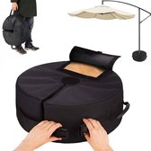 Gewichtstassen voor parasol, paviljoen, 50 l, zware waterzak voor parasol, tuin, recept, opvouwbare barnum, strandluifel