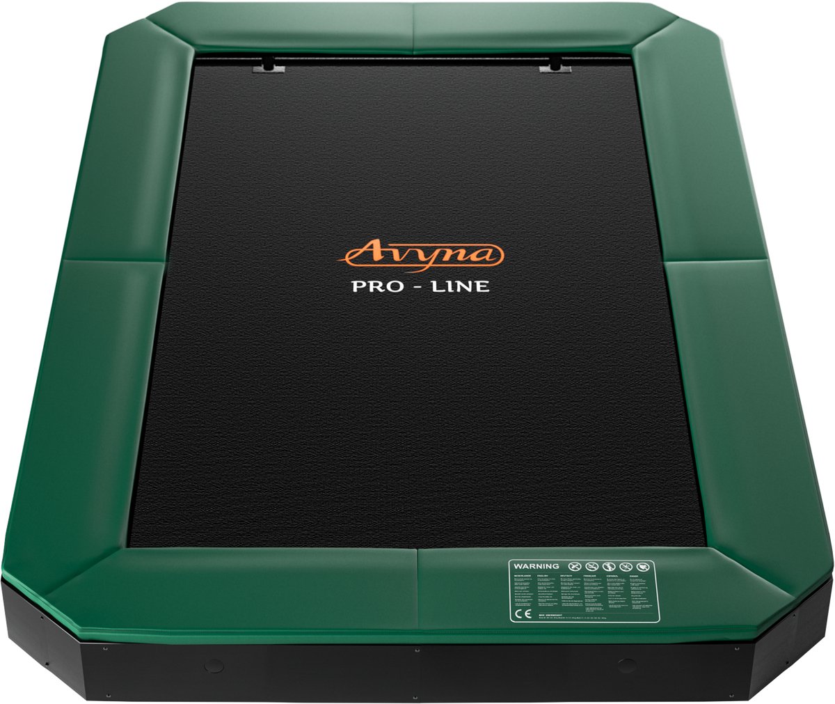 Avyna Pro-Line FlatLevel trampoline 238, 380x255cm - Groen