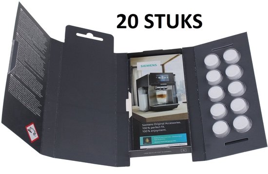 SIEMENS 2IN1 Reinigungstabletten EQ Series TZ80001A, 10 Stück