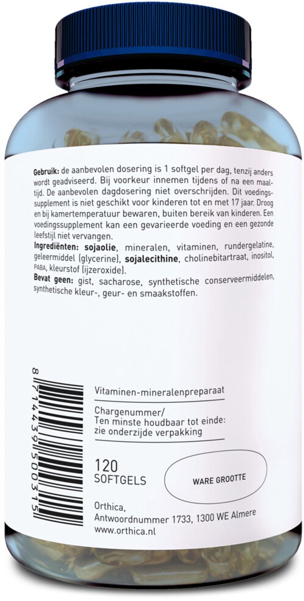 Goedkoopste 2x Orthica Soft Multi 120 softgels