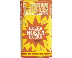 Tony's Chocolonely - Gifting Bar - Celebration - Viering - Melk Chocolate Chip Cookie Chocoladereep - Geschenk - Cadeau