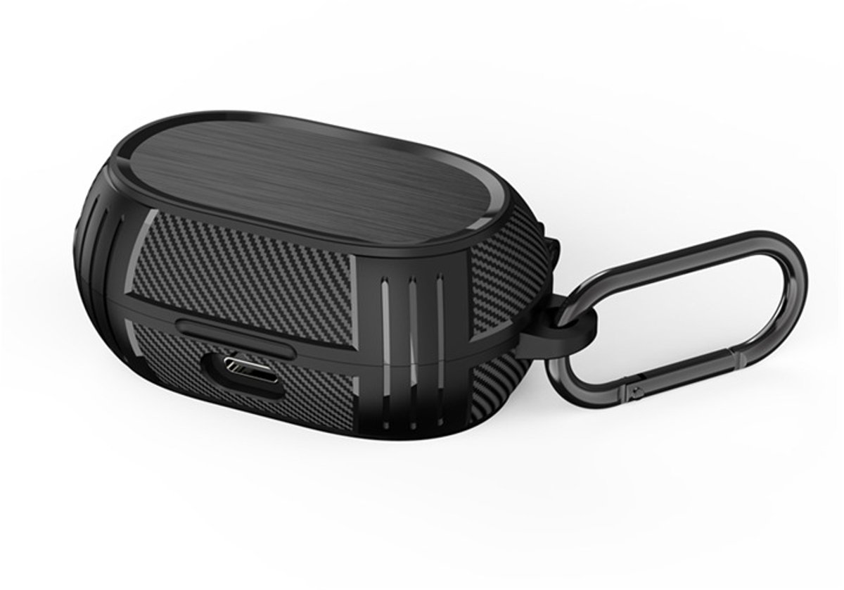 Beschermhoes voor Jabra Elite 7 Pro/7 Active - Zwart