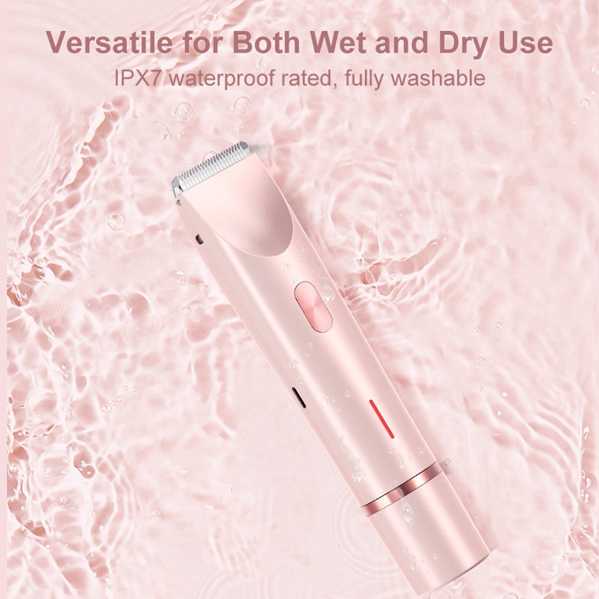 3 in 1 Ladyshave voor Vrouwen - Elektrisch Scheerapparaat - Waterdicht - Epilator - Bikinitrimmer - Trimmer vrouw - Smooth Scheerapparaat – foto 5