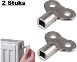 Ontluchtingssleutel | 2 Stuks | Radiatorsleutel | 5.2mm