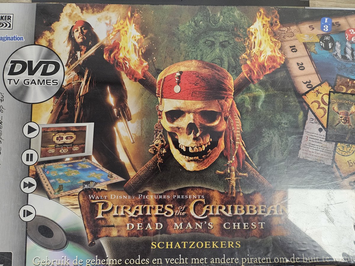 Pirates of the Carribean - Schatzoekers DVD