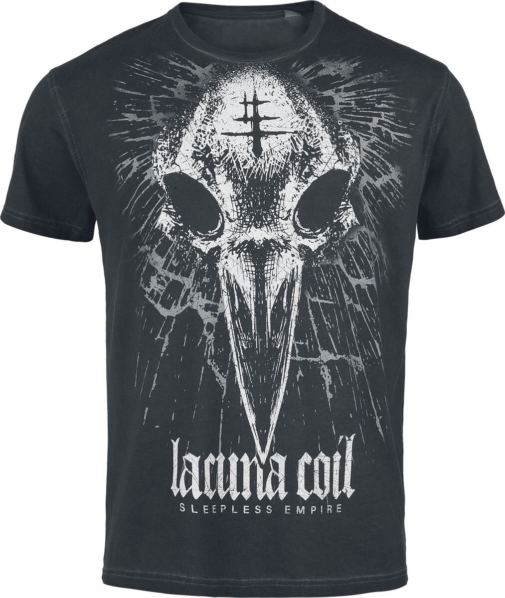 Lacuna Coil Sleepless Heren T-shirt - antraciet - 4XL