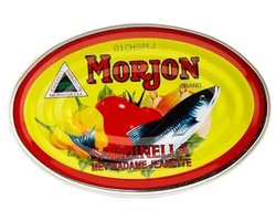 Morjon Sardines in blik - Madame Jeanette saus - 3x425 gram