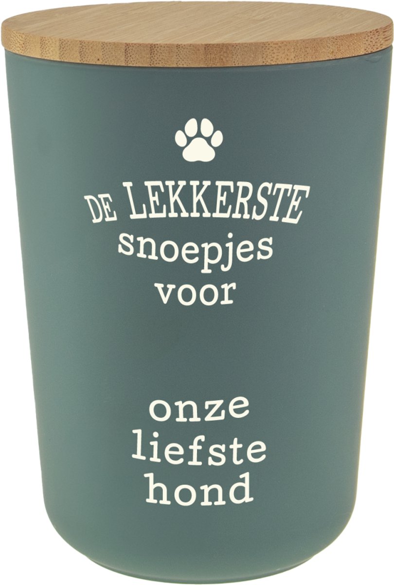 Koekjes pot hond - lekkerste snoepjes voor .. onze liefste hond incl. plakletters