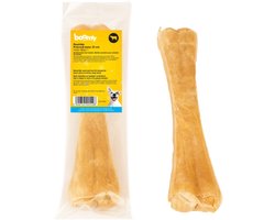 Boomy - Kauwbot van 100% runderhuid - Natuurlijke hondensnacks voor gebitsverzorging - Kauwbotten hond voor grote honden - Kauwstaaf hond 31cm