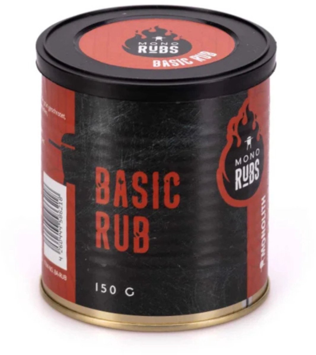 Monolith Basic Rub - Mild BBQ Rub - Spicy Barbecue Spice Blend