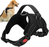 Harnais pour chien I Harnais Chiens I Harnais anti- Trek I Réfléchissant I Réglable I Extra robuste I Medium