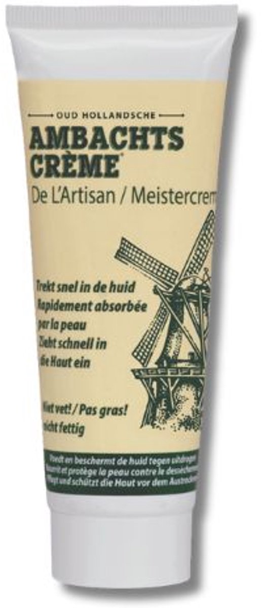 MJ Drent Products BV, Ambachtscrème 75ml, droge handen, droge voeten, droge body, bodycrème, bodylotion
