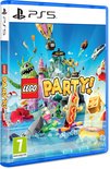 PS5 gamehoes met kleurrijke LEGO karakters en een hotdog.
