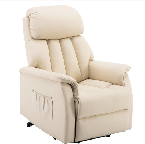 MCombo Elektrische Opsta-Stoel Wit Verstelbaar Relaxmodel - Elektrische - €599,00