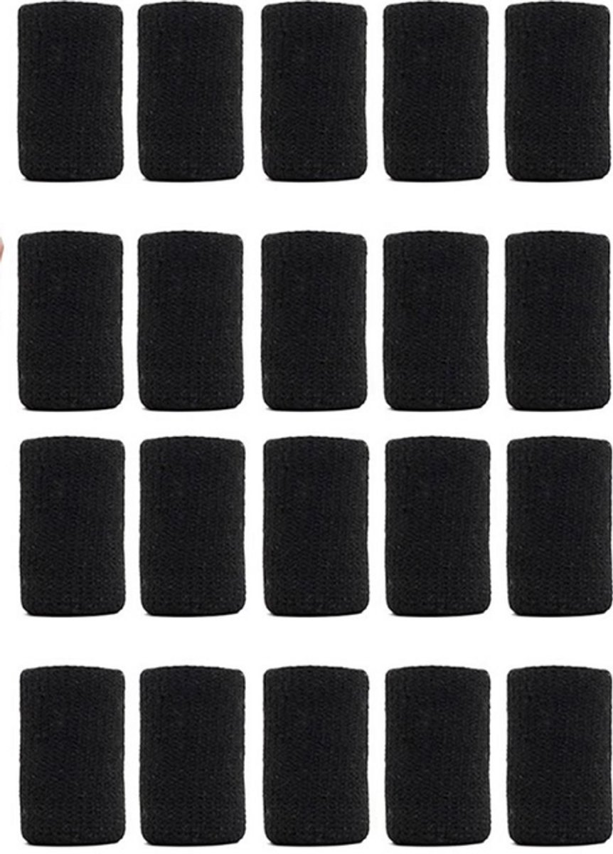 Goedkoopste Reuma Vingertippen - 20 stuks - Arthritis Handschoenen - Vingerbrace - Vinger ondersteunen - Voor Alle Vingers - Pijnverlichting - Arthritis - Tendinitis - Sport Vingerbescherming - Elastisch en Ademend Nylon - Reuma Handschoenen - Compressie