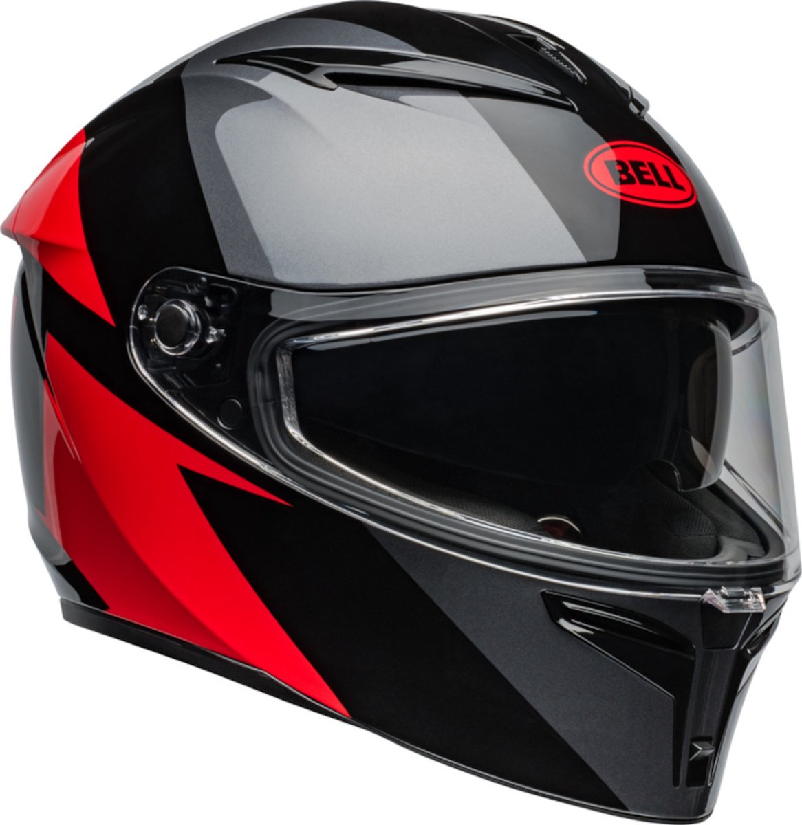Bell Lithium Shear Grijs Rood Integraalhelm - Maat XL - Helm
