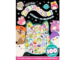 De Super Squishy Club - Original Squishmallows sticker- en doeboek
