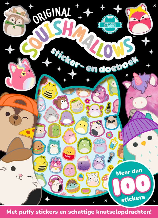 De Super Squishy Club - Original Squishmallows sticker- en d ... - cover