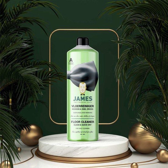 James Vinyl & PVC - vloer reiniger - Schoon & Snel droog - vloerreinigers