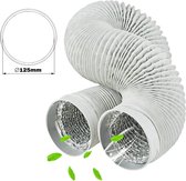 Durite d'évacuation d'air conditionné - Durite d'évacuation d'air - diamètre extérieur Ø125mm - 6 mètres
