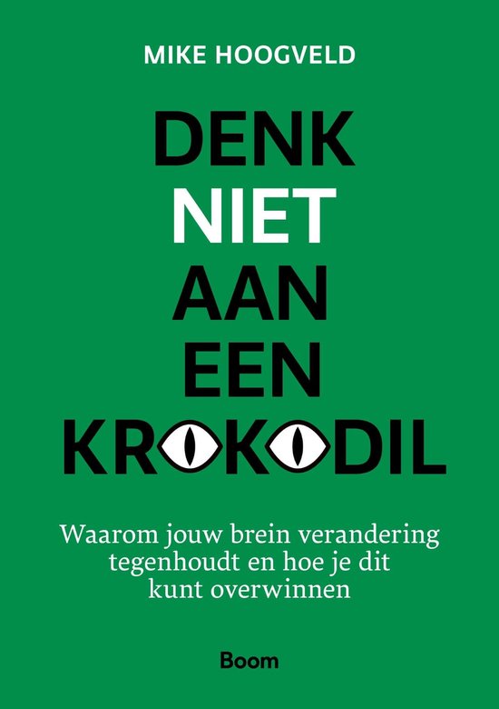 Denk niet aan een krokodil - cover
