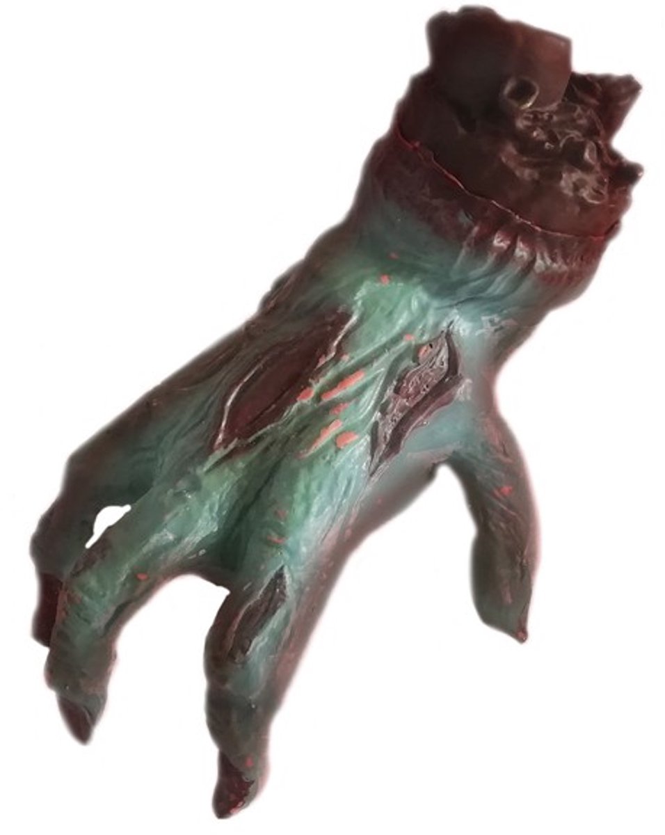 Halloweendecoratie: Wandelend Afgehakt Hand, Geluid en Beweging (20cm)