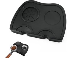 63 mm 2-gats siliconen espresso-tamperpad - Hoektamperstation - Barista-vriendelijk - Home / Bar / Koffiebar (groot)