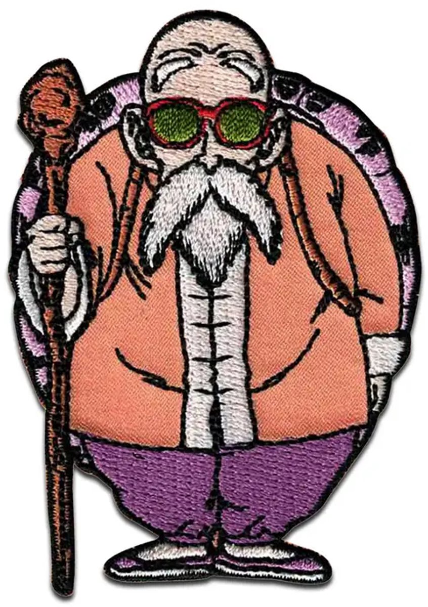 Dragon Ball Master Roshi - Patch - Strijkembleem