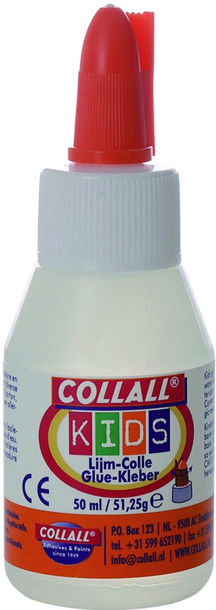 Kinderlijm collall 50ml | 24 stuks