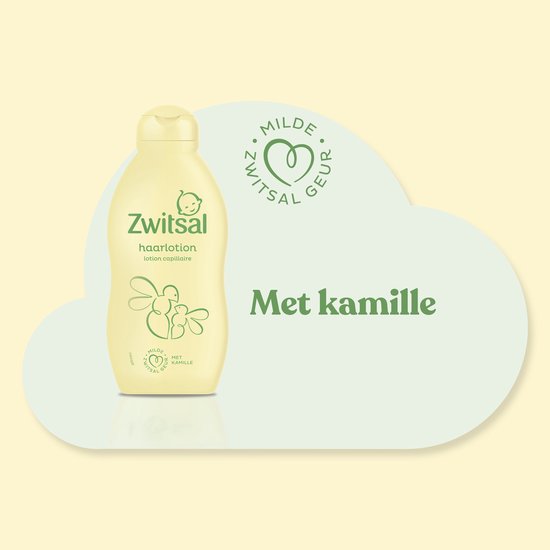 Zwitsal Haarlotion - Baby - hoeft niet te worden uitgespoeld en laat het haar heerlijk ruiken - 6 x 200ml van Zwitsal — afbeelding 3