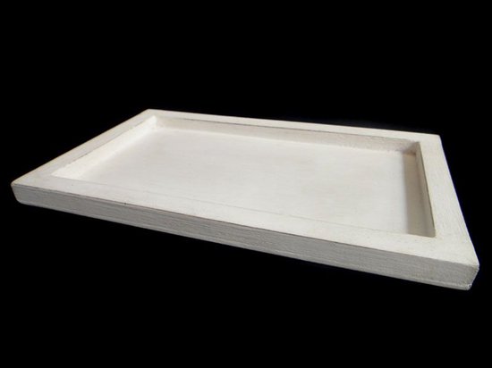 Foto: Dienblad 15x25cm wit