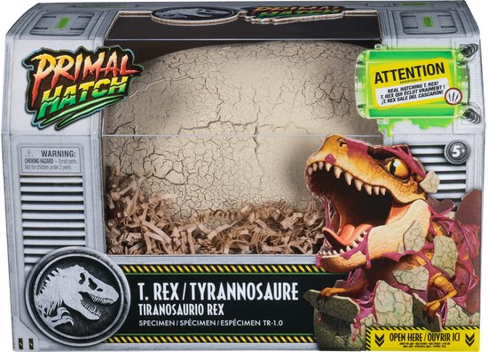 Spin Master dinosaurus speelgoed Jurassic World interactief ei hatch.
