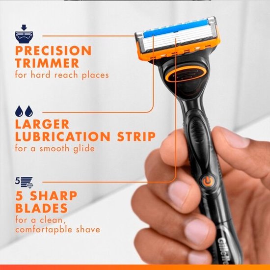 Gillette Fusion5 Power Scheermesjes (4 Mesjes)