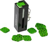 CoinKeepr® - Festivalmuntjes houder - Coinkeeper - Consumptiemunten houder - Festival gadgets - Munthouder - Met sleutelhanger - Kunststof - zwart