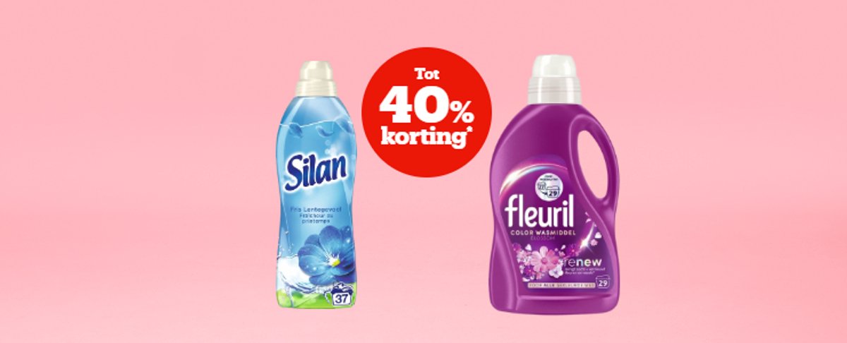 Tot 40% korting*
