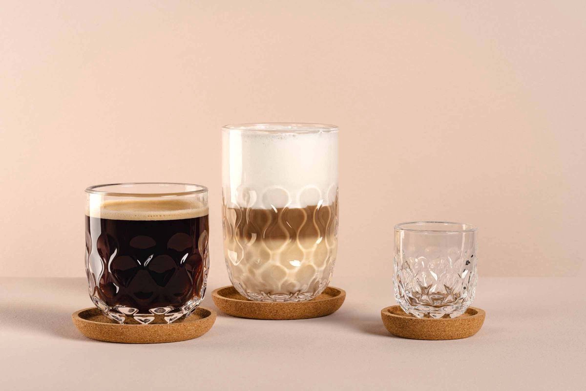 LEONARDO HOME Gocce Lot De 2 Verres à Expresso 60 Ml 6 Tasses