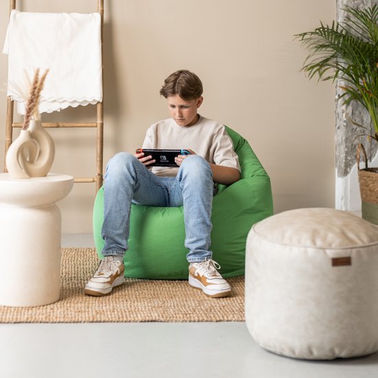 Pouf Casacomfy 2 - Poire Original - Rouge/ Zwart Adultes & Enfants