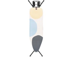 Brabantia Strijkplank B - voor Strijkijzer - 124 x 38 cm - Spring Bubbles